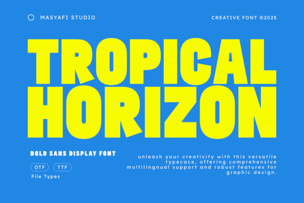 Tropical Horizon